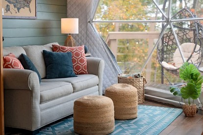 Elegant Family-Friendly Dome with Outdoor Shower, Jacuzzi and Views in Tennessee - Altamont, Tennessee - glamping.directory
