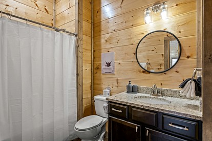 Great Smoky Mountain Retreat in this Luxury Cabin Rental for 10 with a Pool in Tennessee - Sevierville, Tennessee - glamping.directory