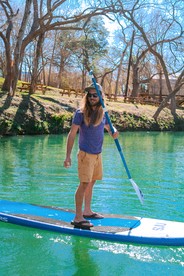 Luxury Tented Cabin Retreat - Fun Glamping Vacation by the Water for the Whole Family in Seguin, Texas - Seguin, Texas - glamping.directory
