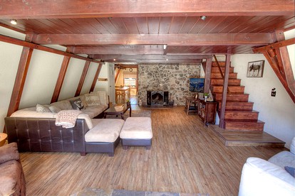Impressive A Frame Cabin Close to Ski Run Marina and Lake Tahoe Beaches For A Magical Getaway in California - South Lake Tahoe, California - glamping.directory