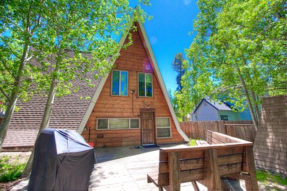 Impressive A Frame Cabin Close to Ski Run Marina and Lake Tahoe Beaches For A Magical Getaway in California - South Lake Tahoe, California - glamping.directory
