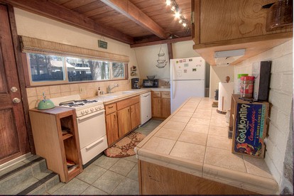 Impressive A Frame Cabin Close to Ski Run Marina and Lake Tahoe Beaches For A Magical Getaway in California - South Lake Tahoe, California - glamping.directory
