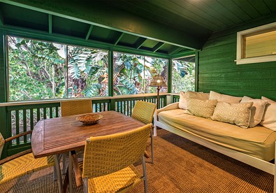 Colorful Elevated Cabin with Wi-Fi near Anini Beach, Kauai, Hawaii - Wainiha, Hawaii - glamping.directory