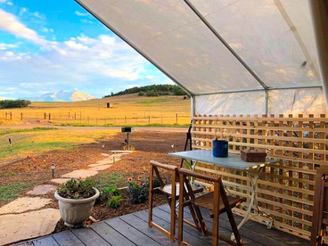 Pet-Friendly and Gorgeous Safari Tent for a Glamping Getaway near White River National Forest, Colorado - Carbondale, Colorado - glamping.directory
