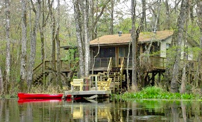 Peaceful Pet-Friendly Cabin Rental on St. Marks River near Tallahassee, Florida - glamping.directory