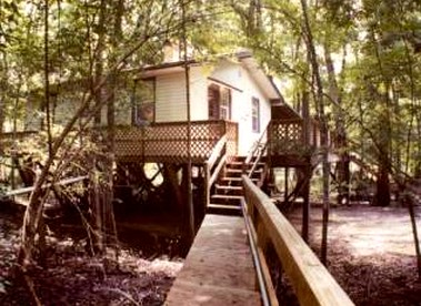 Peaceful Pet-Friendly Cabin Rental on St. Marks River near Tallahassee, Florida - Crawfordville, Florida - glamping.directory