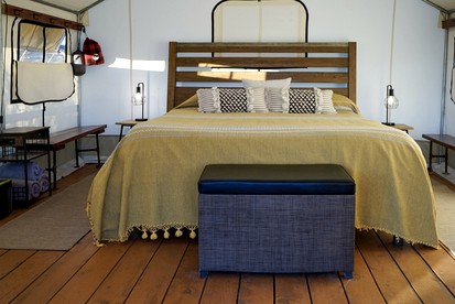 Romantic Safari Tent Glamping in Kanab, Utah: Unforgettable Getaway for Two - Kanab, Utah - glamping.directory