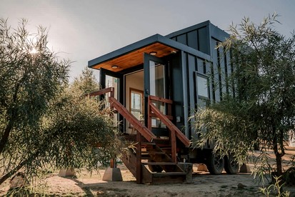 Unplug in a Rustic-Chic Tiny Home: Stargazing Patio, Cookout Space & Nature Views in Aguanga, California - glamping.directory