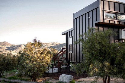 Unplug in a Rustic-Chic Tiny Home: Stargazing Patio, Cookout Space & Nature Views in Aguanga, California - Aguanga, California - glamping.directory