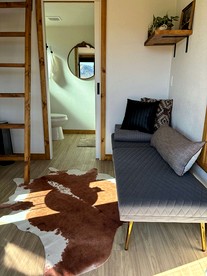 Unplug in a Rustic-Chic Tiny Home: Stargazing Patio, Cookout Space & Nature Views in Aguanga, California - Aguanga, California - glamping.directory