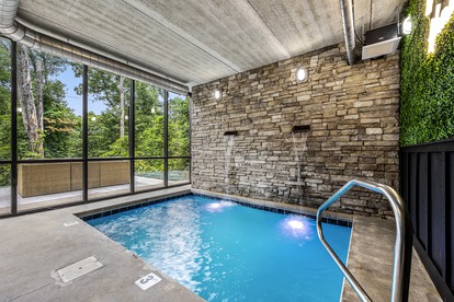 Stunning Luxury Cabin with Unique Furnishings, Indoor Pool, and Game Room in Gatlinburg, Tennessee - Gatlinburg, Tennessee - glamping.directory
