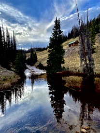 Secluded High-Elevation Cabin Under Pristine Dark Skies in La Jara, Colorado - La Jara, Colorado - glamping.directory