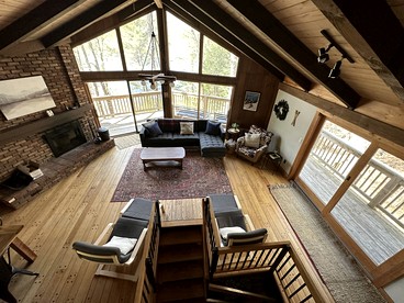 Fantastic Secluded Cabin with Nice Sights in North Creek, New York - North Creek, New York - glamping.directory
