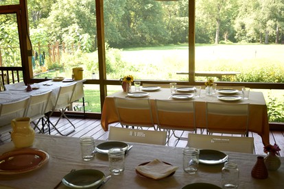 Amazing West Virginia Glamping Retreat for Groups on the Potomac River - Great Cacapon, West Virginia - glamping.directory