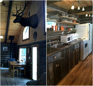 Deluxe Riverfront Cabin Rental near Taos Ski Valley in Questa, New Mexico - Questa, New Mexico - glamping.directory