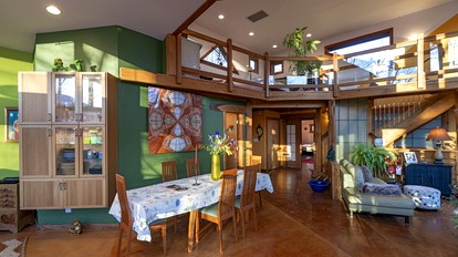 Luxury Mountain Cabin Rental on Rockfish Gap River near Charlottesville, Virginia - Nellysford, Virginia - glamping.directory
