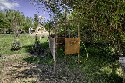 Secluded Riverfront Tipi Retreat Surrounded by Pines in Garden Valley Idaho - Garden Valley, Idaho - glamping.directory