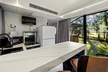 Futuristic Pod Glamping Retreat with Pond Views in South Carolina - Saint Stephen, South Carolina - glamping.directory