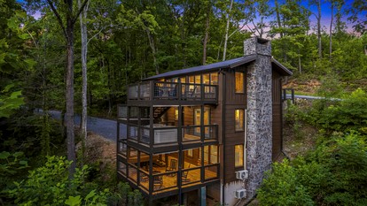 Incredible Cabin with Breathtaking Views Nestled in the Trees in Gatlinburg, Tennessee - glamping.directory