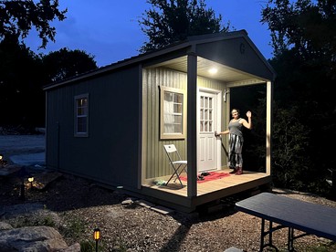Rustic Cabin for Memorable Glamping Experience in Jacksboro, Texas - glamping.directory