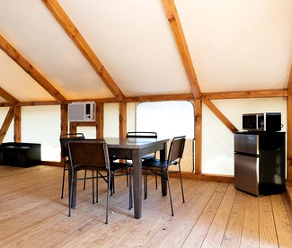 Lake View Glamping Tent with Forest Views in Bostic, North Carolina - Rutherfordton, North Carolina - glamping.directory