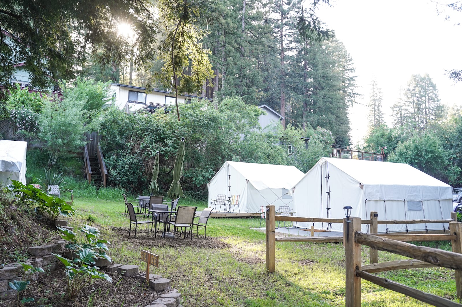 Coyote Camp Scout Tents - Guerneville, California - glamping.directory