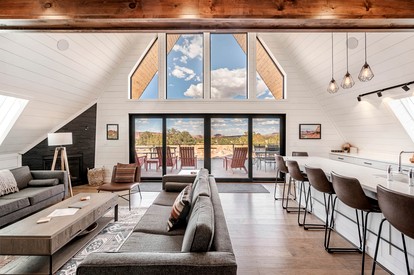 Experience Pure Glamping on this A-frame Placed in the Middle of the Desert in Wayne County, Utah - Wayne County, Utah - glamping.directory