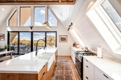 Experience Pure Glamping on this A-frame Placed in the Middle of the Desert in Wayne County, Utah - Wayne County, Utah - glamping.directory