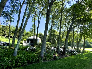 Romantic Luxury Yurt with Private Beach & Steam Shower near Friendship, Maine - glamping.directory