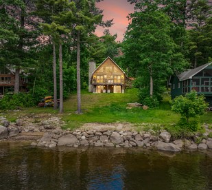 Awesome Secluded Cabin with Fire Pit and Lake Access in Fryeburg, Maine - glamping.directory