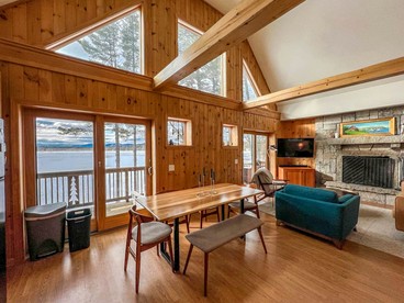 Awesome Secluded Cabin with Fire Pit and Lake Access in Fryeburg, Maine - Fryeburg, Maine - glamping.directory