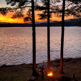 Awesome Secluded Cabin with Fire Pit and Lake Access in Fryeburg, Maine - Fryeburg, Maine - glamping.directory