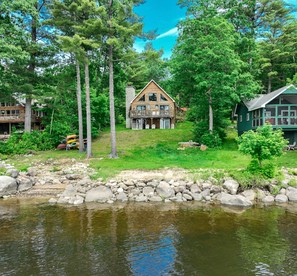 Awesome Secluded Cabin with Fire Pit and Lake Access in Fryeburg, Maine - Fryeburg, Maine - glamping.directory