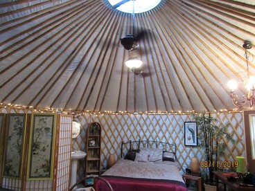 Rustic Luxury: Riverfront Yurt Glamping in Claxton, Georgia - Claxton, Georgia - glamping.directory