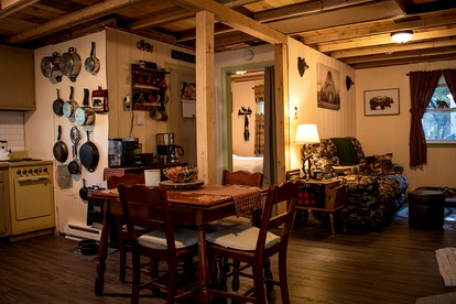 Rustic Cabin in the Heart of the White Mountains for a Unique Getaway in New Hampshire - Bath, New Hampshire - glamping.directory