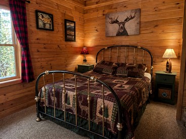Rustic-Chic Cabin Getaway with Trails, Stream & Peaceful Setting in Shirley, Maine - Shirley, Maine - glamping.directory