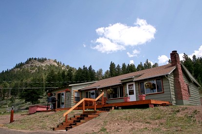 Rustic Cabin with Jacuzzi and Mountain Views in Colorado - glamping.directory