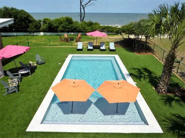 Breathtaking Luxury Villa with Private Pool and Beach Views in Jekyll Island, Georgia - Jekyll Island, Georgia - glamping.directory