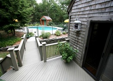 Exquisite Villa Rental for Groups with a Heated Pool in Orleans, Massachusetts - East Orleans, Massachusetts - glamping.directory