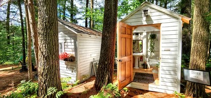 Island Waterfront Glamping in Brantingham, NY - Brantingham, New York - glamping.directory