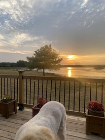 Cozy Safari Tent with Gorgeous Lake Views in Lone Oak, Texas - Lone Oak, Texas - glamping.directory