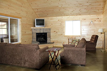 Lakeside Cabin Rental for a Summer Vacation in Merrifield, Minnesota - Merrifield, Minnesota - glamping.directory