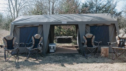 Serene and Comfy Two Chalet Tents Perfect to Reconnect with Nature in Petty, Texas - Petty, Texas - glamping.directory