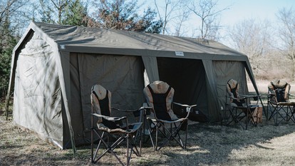 Serene and Comfy Two Chalet Tents Perfect to Reconnect with Nature in Petty, Texas - Petty, Texas - glamping.directory
