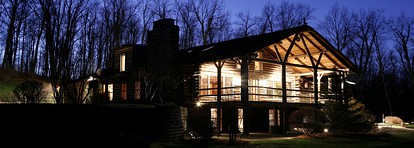 Impressive Cabin Rental in the Finger Lakes Region of Upstate New York - glamping.directory
