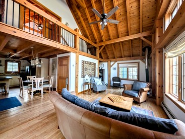 Bright Post & Beam Retreat with Fire Pit & Game Room Near Acadia | Sorrento, Maine - Sorrento, Maine - glamping.directory