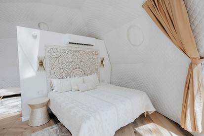 Unmatched Views Await You at this Cherry Log, Georgia Designer Dome near Fall Branch Falls - Cherry Log, Georgia - glamping.directory