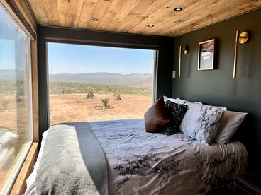 Stunning Tiny House with Picnic Space, Barbecue and Fire Pit in Meadview, Arizona - Mohave Valley, Arizona - glamping.directory