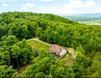 Secluded Modern-Rustic Cabin with Hot Tub & Sunrise Old Rag Views near Shenandoah National Park, Luray VA - glamping.directory