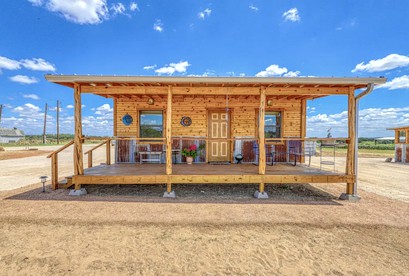 Unique Cabin Perfect for Stargazing in Texas Wine Country in Downtown Fredericksburg - glamping.directory